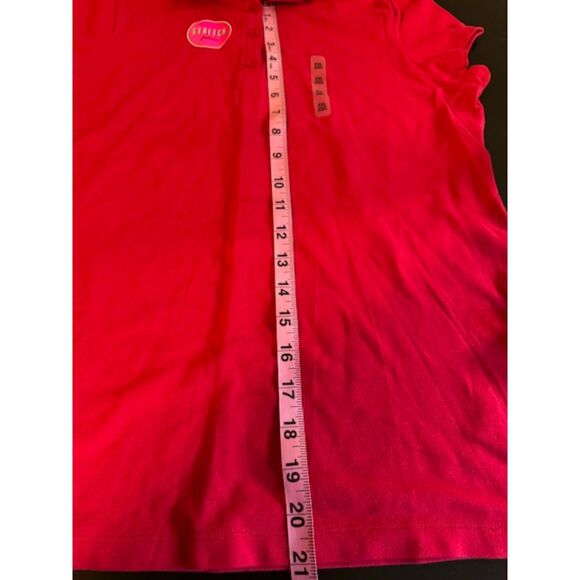 The Children's Place Girls NWT Red Uniform Polo Size XXL Stretch - Picture 3 of 7